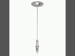 Emici Ankrajı 40.5 * 37MM Çinko Alaşımlı Malzemeyi Ayarlanabilir Tel Kitiyle Bağlayın