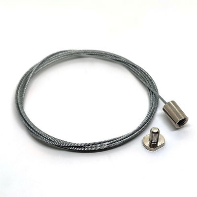 Çelik Tel Ayarlanabilir Tavan Kablo Tutucu Dize Aydınlatma Askı Kitleri