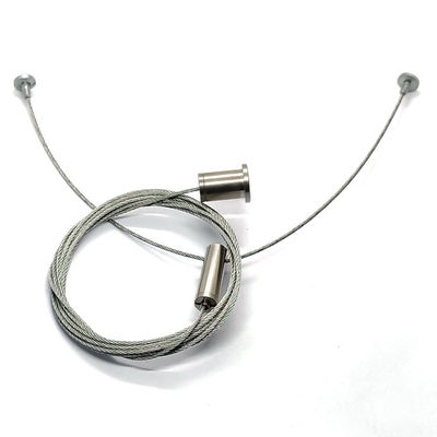 Kablo tutacağı ve paslanmaz tel ipi olan hafif süspansiyon kiti