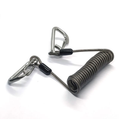 Popüler Koil Bahar Lanyard Güvenlik Çekici Savaşçı Lanyards ile