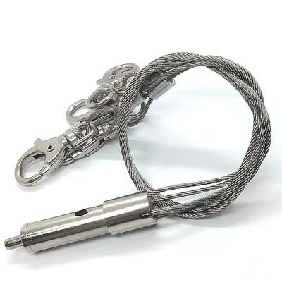 Düzenlenebilir Çiçek Pot Asma Kits Üç Bacaklı Bitki Pot Tel Asma Kits