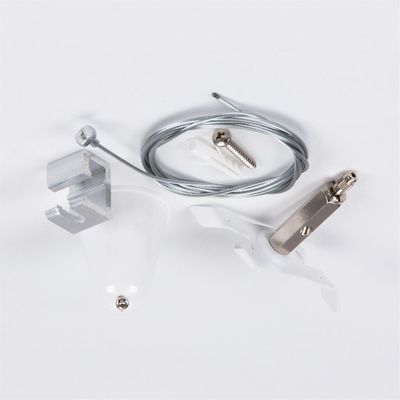 Tel Askı Kitleri Metal Kablolu Tavan Tutucu Kelepçe Tutucu