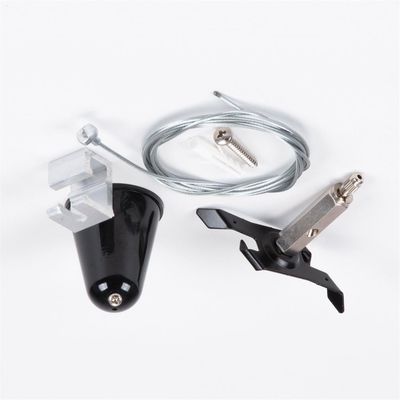 Ayarlanabilir Kablo Tutucu Asma Teli ve Paslanmaz Çelik Halatlı Doğrusal Aydınlatma Askı Kitleri