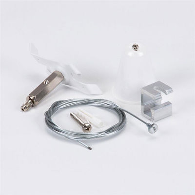 LED Raylı Aydınlatma Askı Kitleri Tel Asma Kiti Ray Klipsli Kablo Tutucular