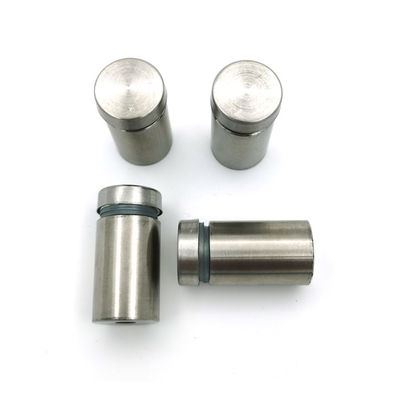 Paslanmaz Çelik Akrilik Cam Klip Aralık Çaplı İşaret Cam Panelli Reklam İşareti