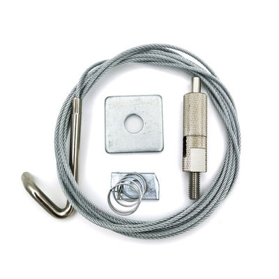 Destek Askısı 3 İnç Süspansiyon Kitleri, Flemish Eye Halat Sapan ve Tel Tavan Tutucusu İle