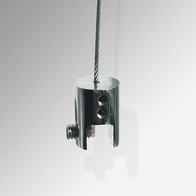 Alüminyum Brass Self-Locking Wire Cable Display System For Signage And Advertising Picture (Alüminyum Brass Kendini Kilitleyen Tel Kablo Ekran Sistemi İşaret ve Reklam Resimi İçin)