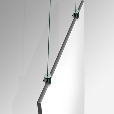 Alüminyum Brass Self-Locking Wire Cable Display System For Signage And Advertising Picture (Alüminyum Brass Kendini Kilitleyen Tel Kablo Ekran Sistemi İşaret ve Reklam Resimi İçin)