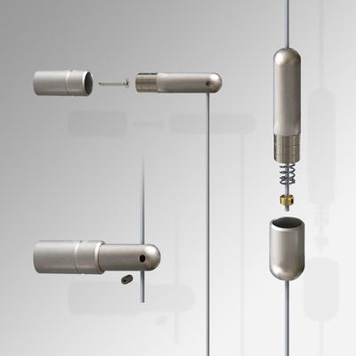 Tavan Ray Asma Sistemi Paslanmaz Çelik Tel Tavan Duvar Teli Resim Asma Kiti