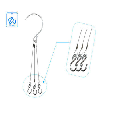 Düzenlenebilir Çiçek Pot Asma Kits Üç Bacaklı Bitki Pot Tel Asma Kits