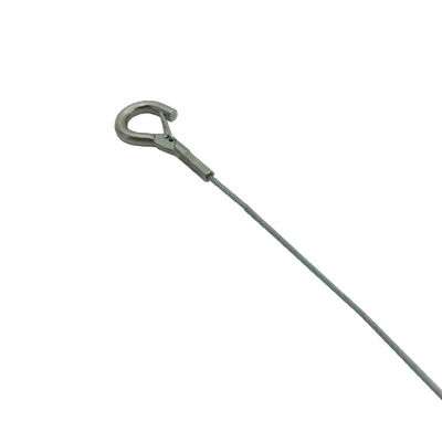 Çelik Tel İpi Sling, Işık Ekranı ve Asma için Kanca ile