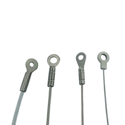 Özel yapımı donanım 7x7 cm 7x19 cm paslanmaz çelik tel ip salonu