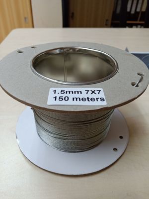 İzole edilmiş Mekanik Tel Yakalayıcı Kablo Asılı Çelik Tel İpi Led Işık için