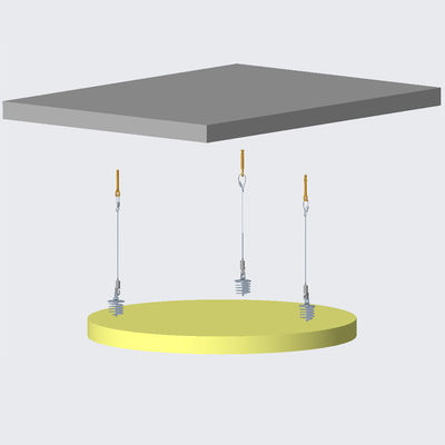 Akustik Tavan Karoları İçin Bağlantı Emici Çapa Ayarlanabilir Tel Askıları