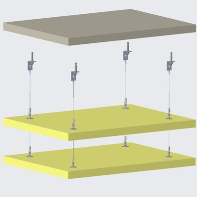 Tavan Ses Emici Askı Ayarlanabilir Kit Bağlantı Emniyet Kancası