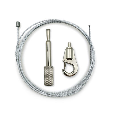 Düzenlenebilir Tel Asma Kit Çatı Spiral Çapalar