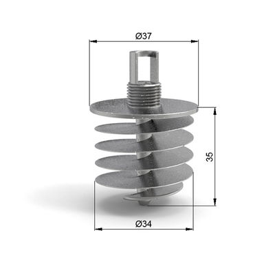 Işıklandırma / Sergi / Akustik tavan için kablo ses geçirmez tavan asılılık sistemi özel uzunluğu