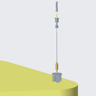 Nem direnciyle özelleştirilebilir akustik tavan askısı sistemi