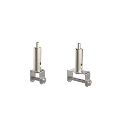 Ses Emici Tavan Panelleri İçin Montaj Braketleri İle Çatal Kablo Tutucu Bileşenleri