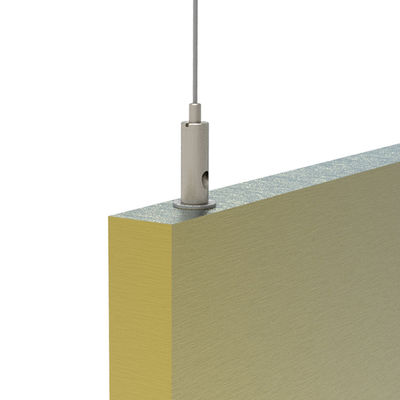 Bağlantı Absorber Anchor Düzenleme Akustik Panel Süspansiyon Doğrudan Akustik Panel içine vida