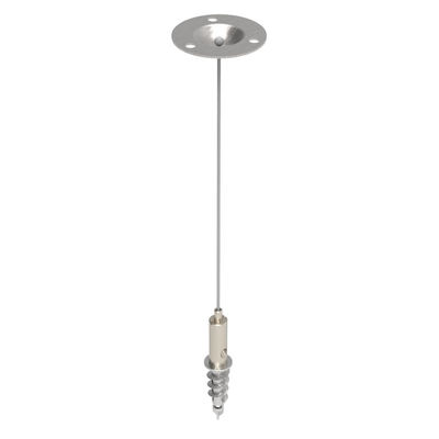 Bağlantı Absorber Anchor Düzenleme Akustik Panel Süspansiyon Doğrudan Akustik Panel içine vida