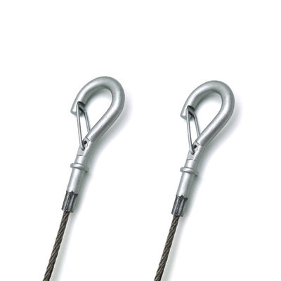 Koltuklu hoparlör için süspansiyon kiti Güvenlik Paslanmaz Çelik Kablo Tel Tel Tavan Hoparlör Tavan Montajlı Tavan Asma Işık Kilit Kamera Diy Hoparlör Salonda Bar Sergi Dükkanı