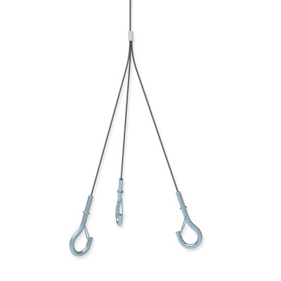 Speaker Suspension Harness Kit For Central Ceiling Speaker With 2.0/3.2xxX6MM Carabiner