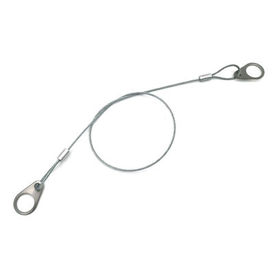 Hoparlör Güvenliği Paslanmaz Çelik Kablo Güvenlik Teli Halat Tavan Hoparlörü Monteli Tavan Veya Duvara Asılı Işık Kilit Kamerası DIY Hoparlör Salon Araba Bar Sergi İçin Güvenlik Ekleyin