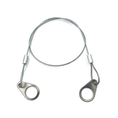 Hoparlör Güvenliği Paslanmaz Çelik Kablo Güvenlik Teli Halat Tavan Hoparlörü Monteli Tavan Veya Duvara Asılı Işık Kilit Kamerası DIY Hoparlör Salon Araba Bar Sergi İçin Güvenlik Ekleyin