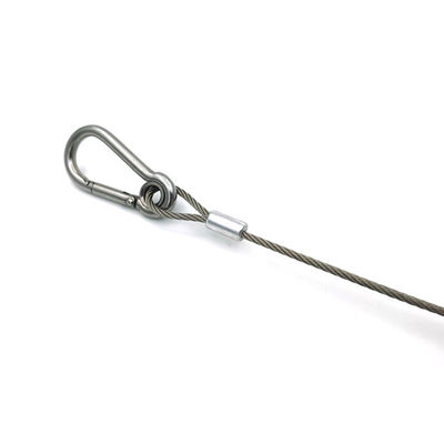 Yüksek sesli LED büyüme lambaları için asılı tel asılma kabloları