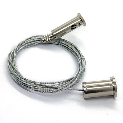 Paslanmaz çelik Y kablosu kitleri, aydınlatma süspansiyonu için tutma ile