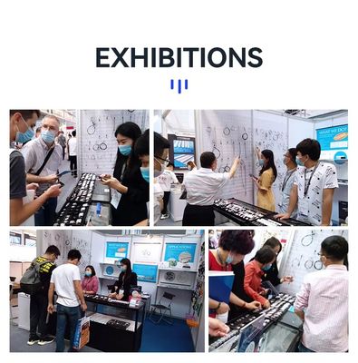 Asılı tel sistemleri için kanca ile paslanmaz çelik kablo döngüsü kitleri