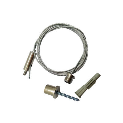 Paslanmaz Çelik Kablo Askı Tavan Aydınlatma Kiti