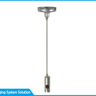 Sıvı ipli ve kablo tutmacılı paslanmaz çelik tavan askısı seti