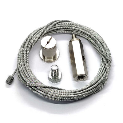 Paslanmaz Çelik LED Aydınlatma Askı Kiti Panel Işıkları İçin