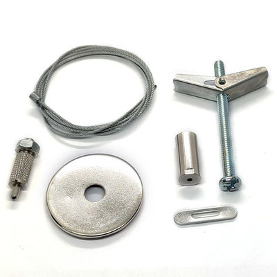 Paslanmaz Çelik LED Aydınlatma Askı Kiti Panel Işıkları İçin