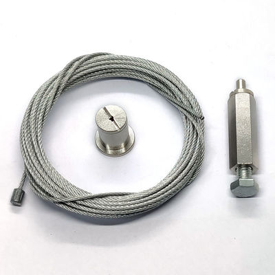 Paslanmaz Çelik LED Aydınlatma Askı Kiti Panel Işıkları İçin