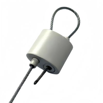 Double Side End Exit Cable Looping Gripper with 15*15*8.5MM Size and 100N Break Load for 0.8-1.0MM Wire Rope