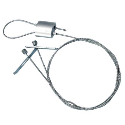20*20MM 1,2-1,5MM Işık Asma Sistemi için 900N kırma yükü ile Kablo Looping Gripper