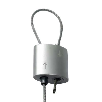 Paslanmaz Çelik Çift Bağlantılı Kablo Döngü Tutucu, Asma Sistemleri ve Aydınlatma için 300N Kopma Yükü