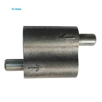 HVAC ve işaretleme sistemleri için kilitleme çentiği olan iki yönlü askı bakır çift kablo tutucu