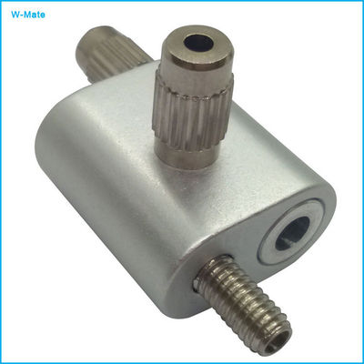 HVAC ve işaretleme sistemleri için kilitleme çentiği olan iki yönlü askı bakır çift kablo tutucu