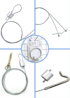 Çift Taraflı Döngü Kablo Döngü Tutucu, Aydınlatma Armatürleri için 7 Gün Teslimat ve 1000 adet MOQ