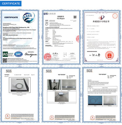 Çift Taraflı Döngü Kablo Döngü Tutucu, Aydınlatma Armatürleri için 7 Gün Teslimat ve 1000 adet MOQ