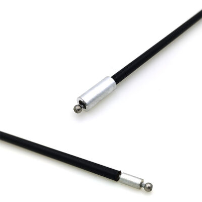 7x7 Özelleştirilebilir Bagaj Kontrol Kablosu Bisiklet Motosiklet Fren Hız Kontrol Kablosu PVC Kaplama ve Fittings ile