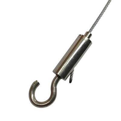 Kalite Güvenceli 18mm Faston Kablo Klipsleri 90 Derece Tel Halat Tutucuları Dış Mekan Kullanımı İçin