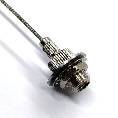 Kalite Güvenceli 18mm Faston Kablo Klipsleri 90 Derece Tel Halat Tutucuları Dış Mekan Kullanımı İçin