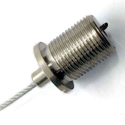 Hızlı Bakır Bağlantıcı Erkek Döşeli Kablo Yakalayıcı Araç Bakır Malzemesi Işık Aksesuarları için Tel İpi Klip