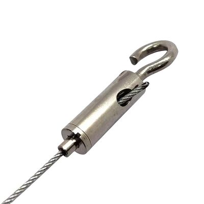 Vida Bağlantılı 90 Derece Tel Halat Tutucu Kablo Klipsi Kablo Askısı