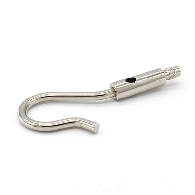 High Quality Brass Cable Gripper Adjustable Suspension Hook Hardware Fitting Ceiling Suspension System Light Sign Hanging Clamp